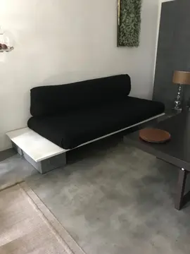 canapé noir