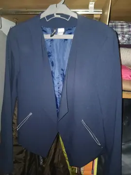 veste bleue