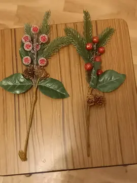 lot de bouquets de Noël