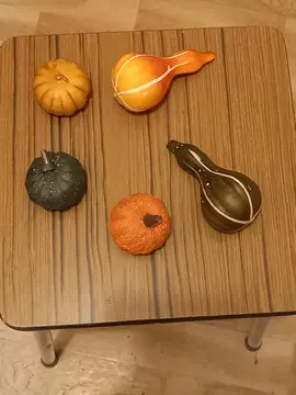 lot de cucurbitacées en polystyrène
