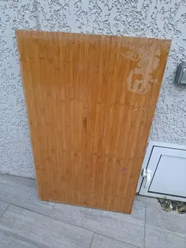 Plan de travail en bois