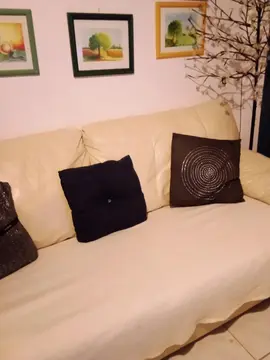 canapé cuir beige