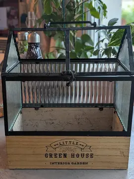 Mini serre à réparer