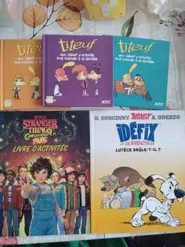 Bd et livres d'activités