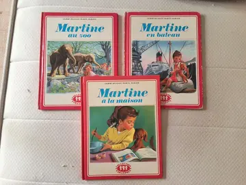 lot livres Martine