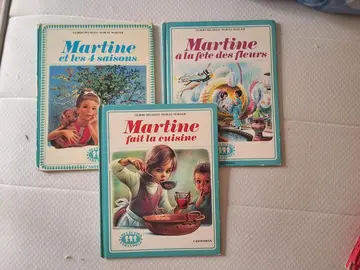 lot livres Martine