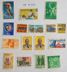 Lot A157 Timbres Afrique