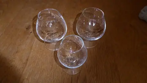 3 verres à Cognac