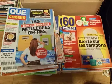Lot de Que choisir et 60 Millions de consommateurs