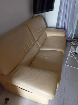 Canapé cuir
