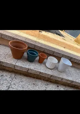 lot pots fleurs