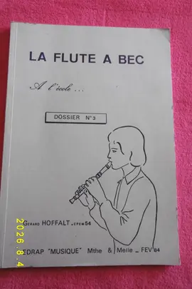 dossier scolaire : la flûte à bec