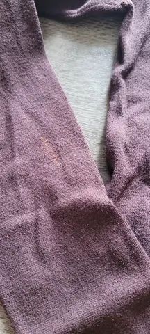 pull col roulé marron