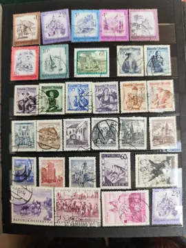 joli lot unique timbres Autriche