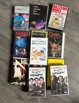 lot de VHS
