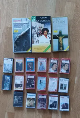 lot de 25 cassettes musique classique