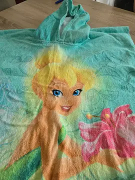 poncho de bain "la fée clochette"