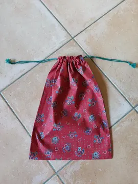 sacs pochons en tissus