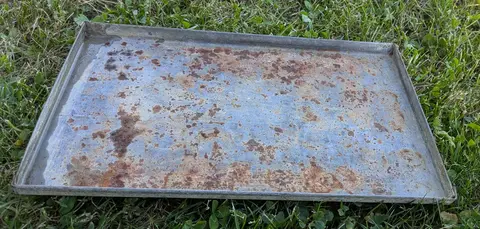 Plaque métal galvanisée
