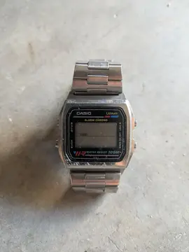 Montre casio des années 80