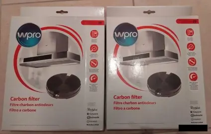2 filtres hotte charbon