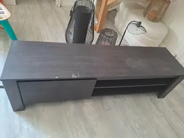 Meuble télé en bois