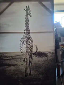 tableau girafe