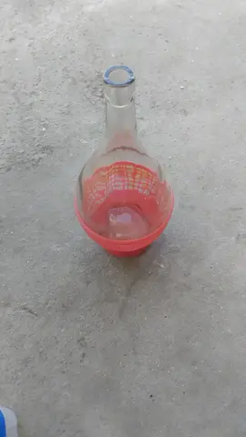 carafe verre et plastique