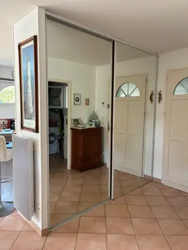 2miroirs de porte de placard