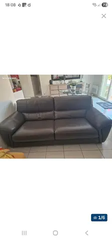 canapé cuir