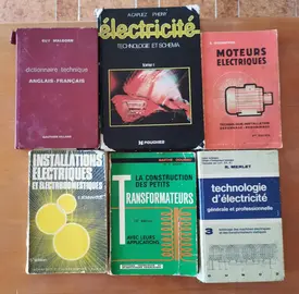 Don 6 livres sur l'électricité