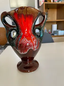 vase coloré
