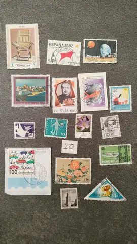 Timbres du monde entier lot 20