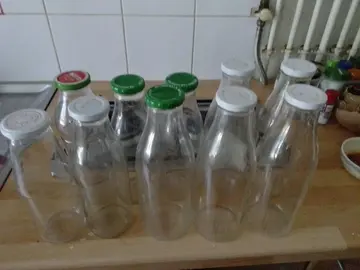bouteilles en verre