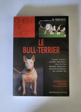 Livre illustré sur le Bull- Terrier