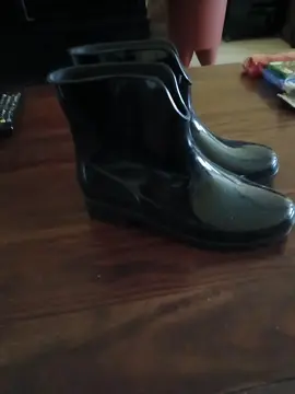 bottines de pluie