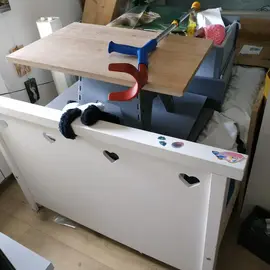 lit ikea blanc bois massif