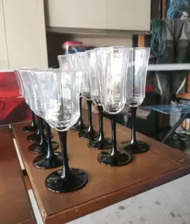 Verre à vin et champagne
