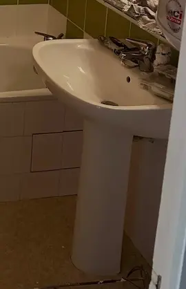 lavabo à recupérer avant le 14 aout