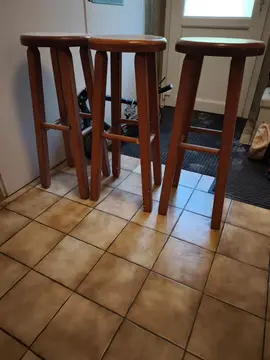 3 tabourets de bar