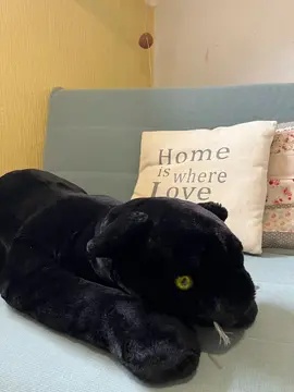 panthère peluche
