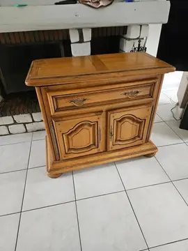 meuble télé en chêne massif