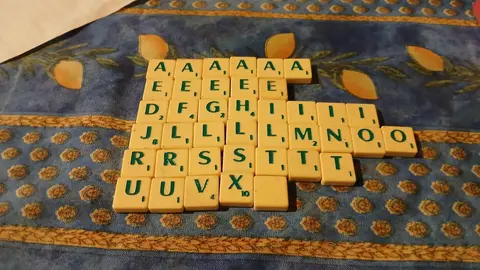 Lettre du jeu scrabble