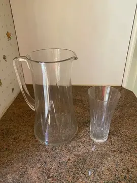 carafe + 8 verres