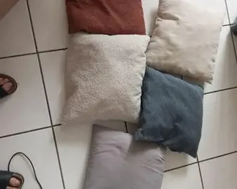 5 coussin