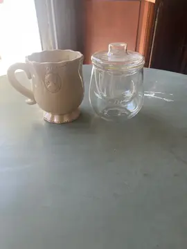 Tasse et théière