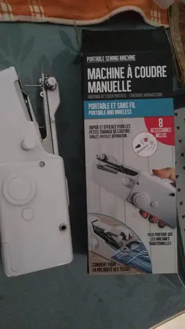 Mini achine à coudre électrique ou à plle