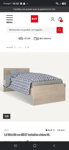 lit enfant 90x190