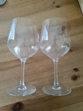 Verres à pied
