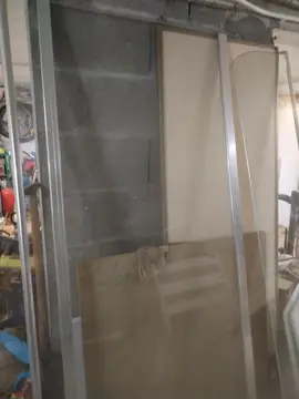 Porte de douche